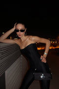 Black corset top