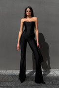 Black corset top