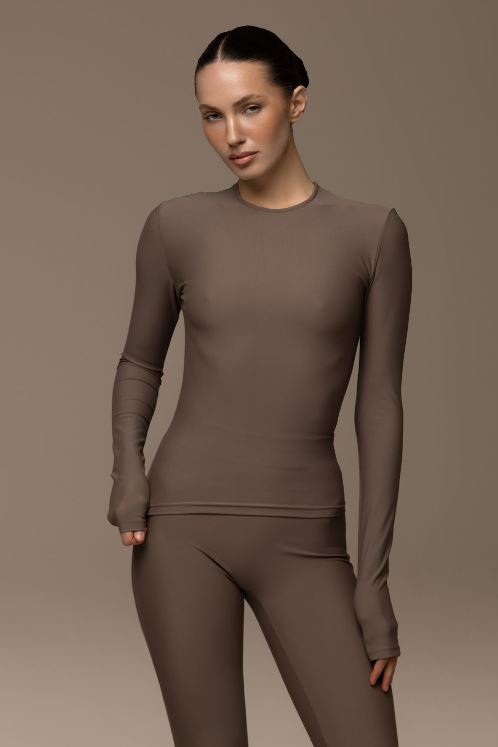 Cold nude long sleeve
