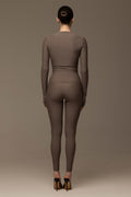 Cold nude long sleeve