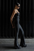 Flared pants space black