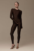 Space brown long sleeve