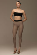 Warm nude leggings