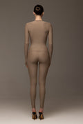 Warm nude long sleeve