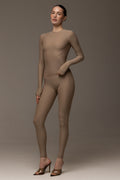 Warm nude long sleeve