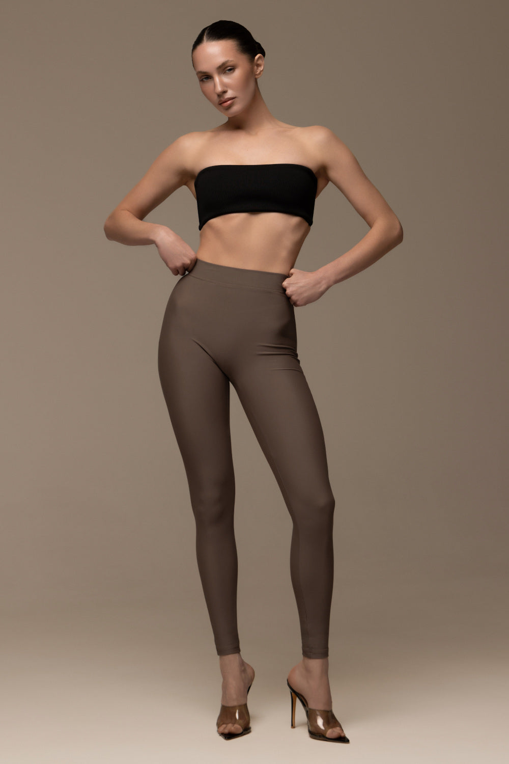 Mono cold nude leggings